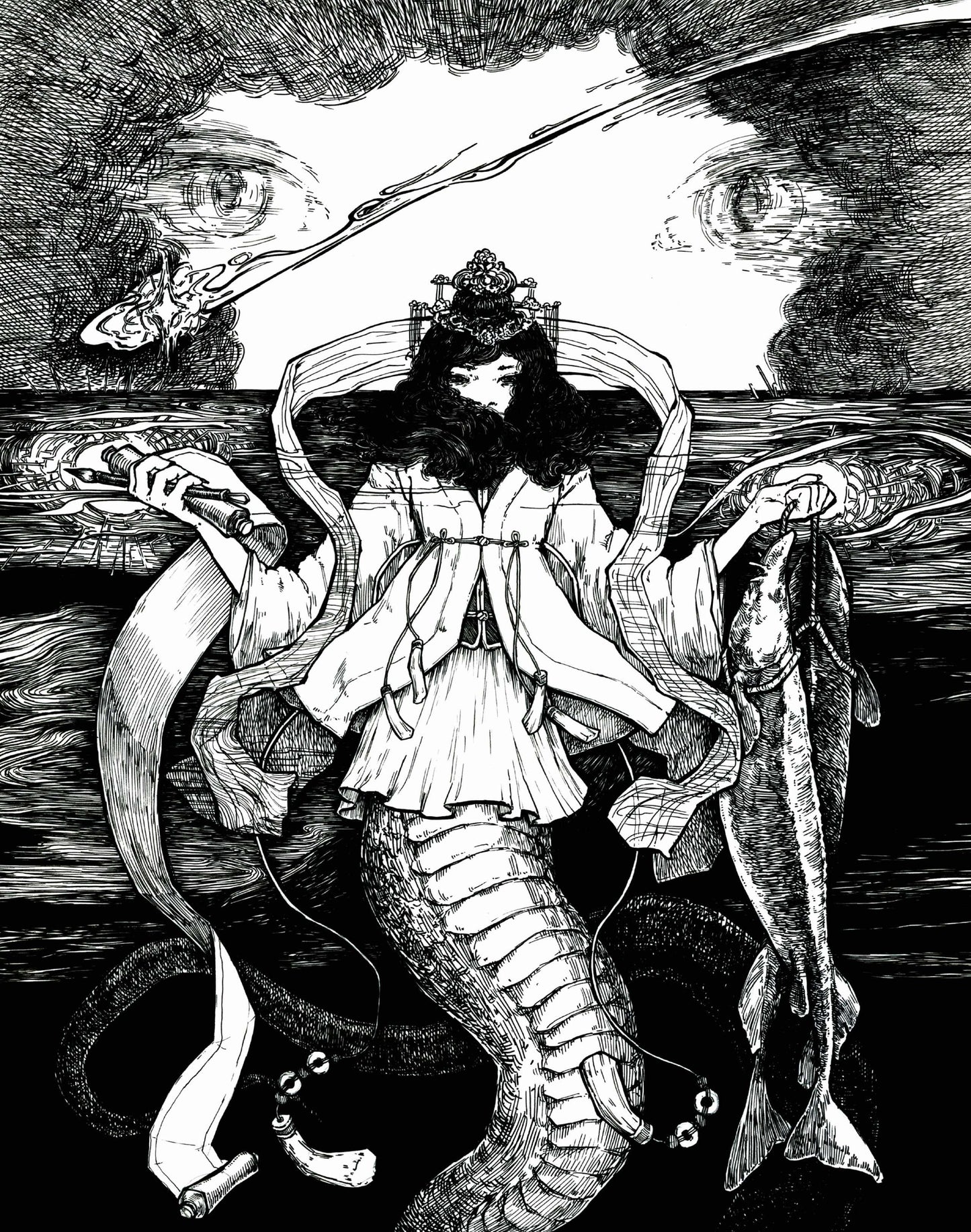 J.J. Mongk Short Story Cover, The Daily Lie of the Young God